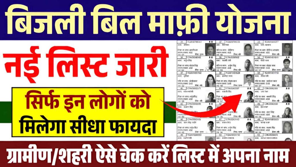 Bijli Bill Mafi Yojana 2026: सरकार का बड़ा ऐलान, गरीबों का पूरा बकाया बिल माफ, सिर्फ ₹200 महीना देना होगा!